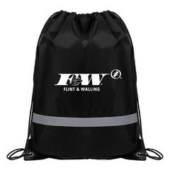 Reflective Safety Drawstring Backpack