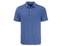 Cutter & Buck Forge Recycled Fine Line Stripe Four-Way Stretch Mens Polo
