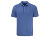 Cutter & Buck Forge Recycled Fine Line Stripe Four-Way Stretch Mens Polo